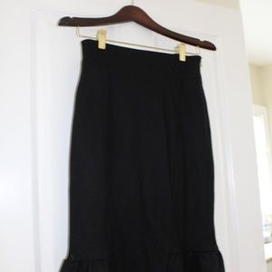 Jupe Mini En Soie Noire Diane Von Furstenberg Taille 4 - BNWOT (neuve Sans étiquettes)
